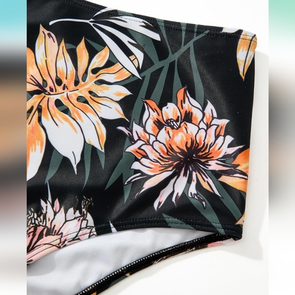 SUUKSESS 2 Piece Mesh Tankini Swimsuit - Picture 5 of 8